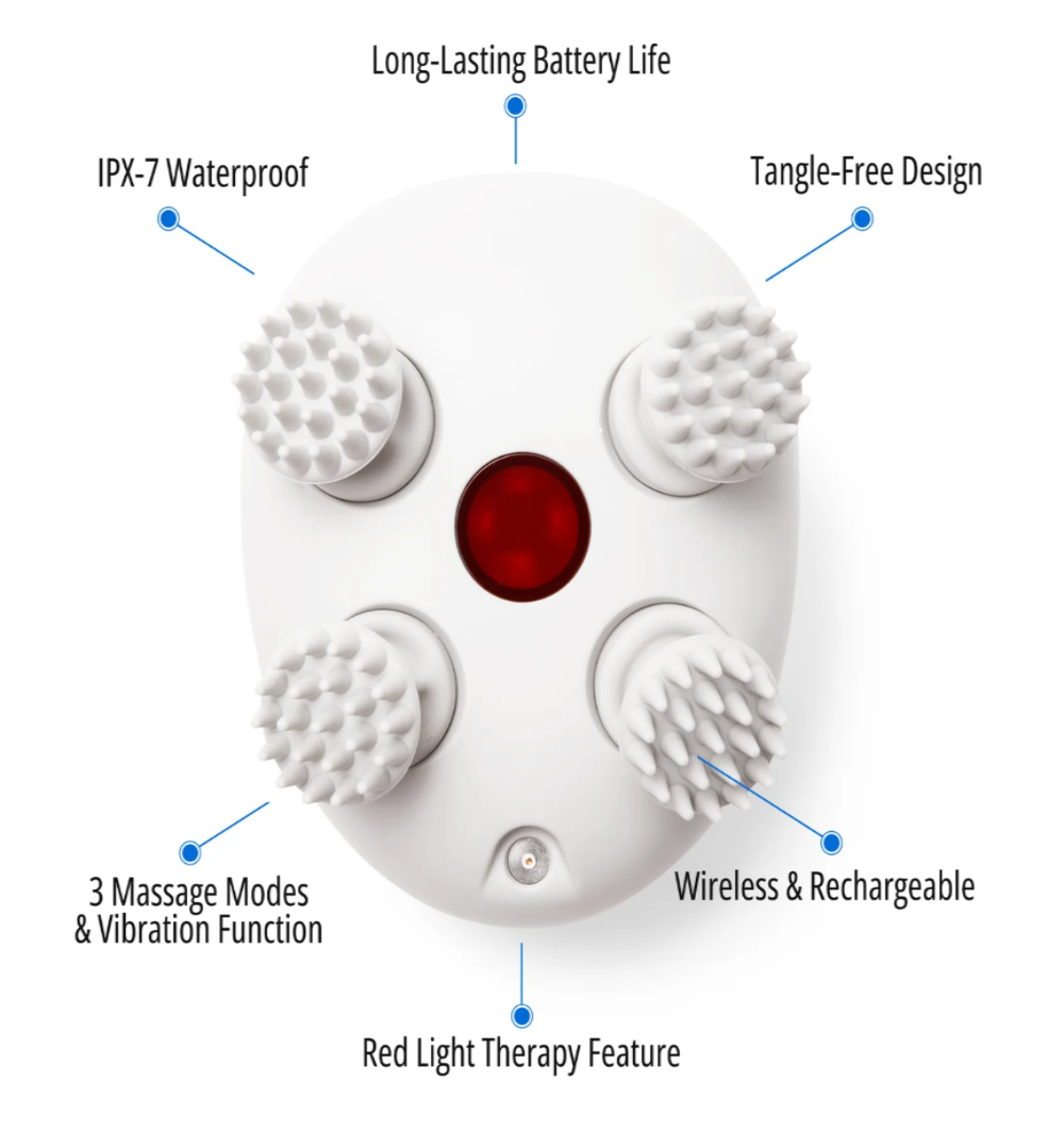 GlowRoot- Scalp Massager